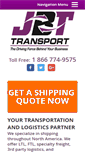 Mobile Screenshot of jbttransport.com
